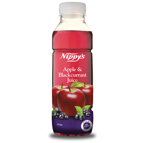 Apple and Blackcurrant Juice 450ml Nippy's
